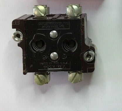 CUTLER HAMMER 10250T3 CONTACT BLOCK 600V  ***LOTOF2***
