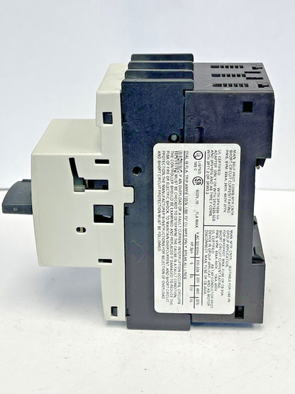 SIEMENS - 3RV1021-4AA10 - CIRCUIT BREAKER / MOTOR PROTECTOR