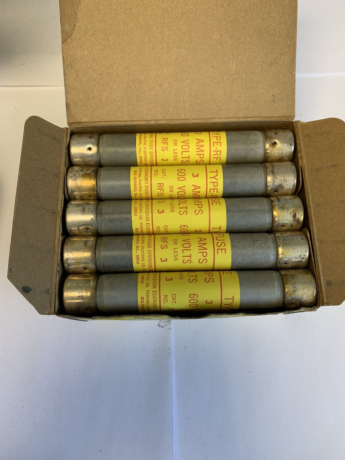Economy Fuse RFS3 3A 600V Fuse "Lot of 10"