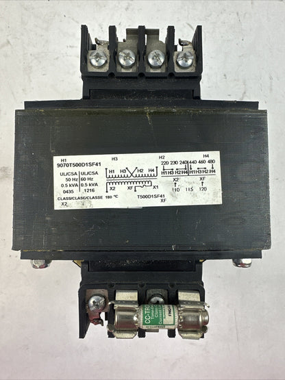 SQUARE D 9070T500D1SF41 TRANSFORMER 0.5kVA
