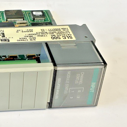 SPECTRUM CONTROLS 1746SC-INI4VI 4 CHANNEL INPUT MODULE SER.D REV.1.03 SLC500