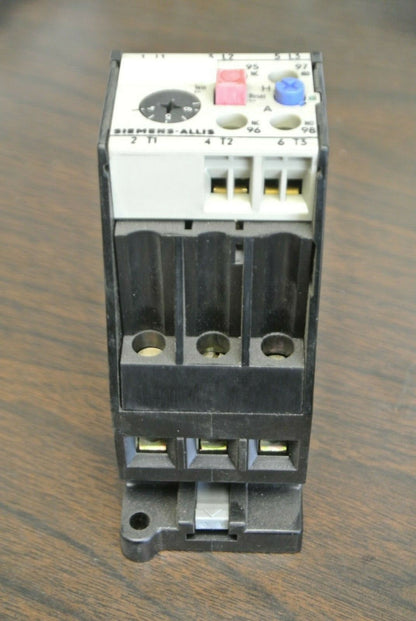 SIEMENS-ALLIS OLR0630 OVERLOAD RELAY 4-6.3 AMP