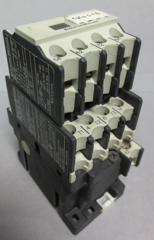 KLOCKNER-MOELLER DIL 00 M-10 & 22 DIL RELAY / CONTACTOR ASSEMBLY