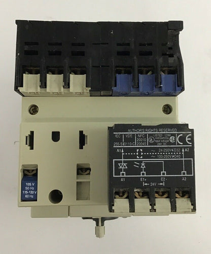 TELEMECANIQUE LD5 LB130 STARTER W/LA4 DWB RELAY