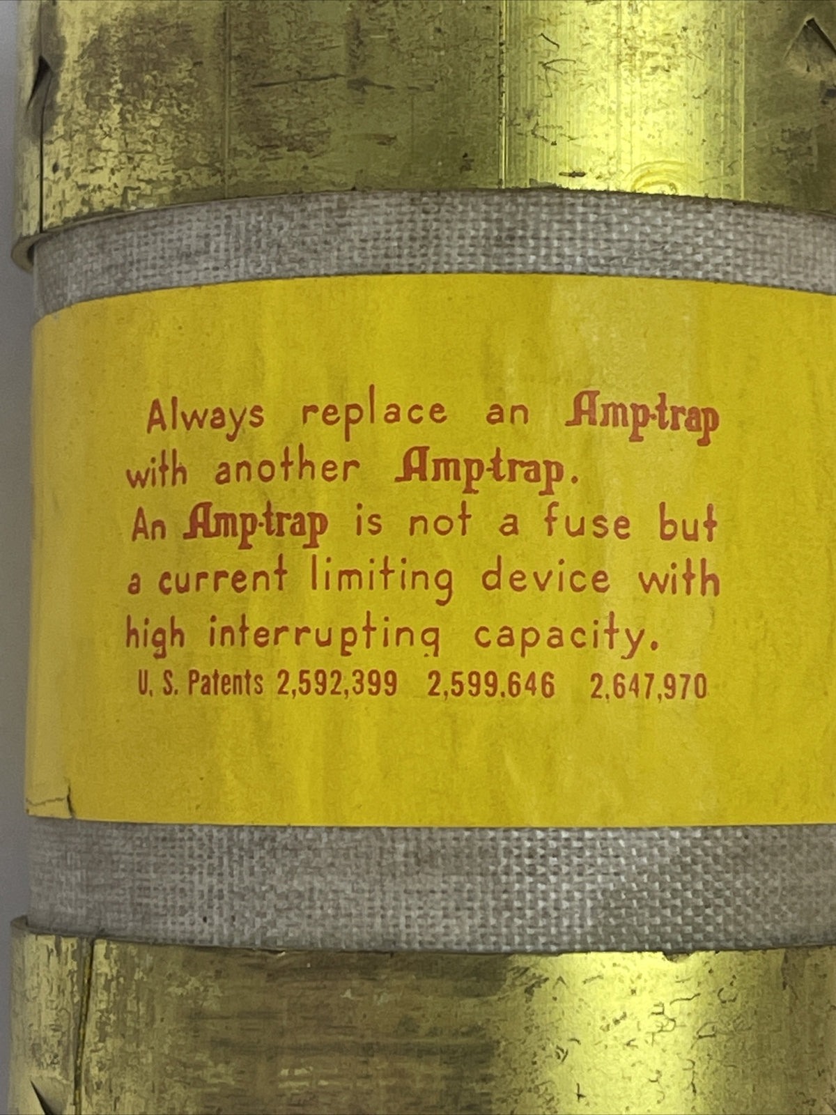 SHAWMUT A6Y800 AMP-TRAP FUSE 8000A 600VAC TYPE 5