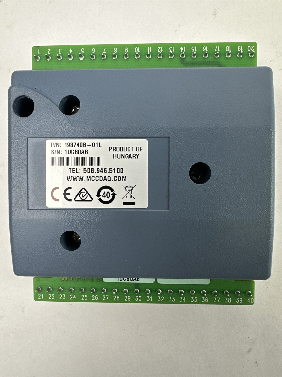 MEASUREMENT COMPUTING USB-1024HLS 193740B-01L I/O MODULE