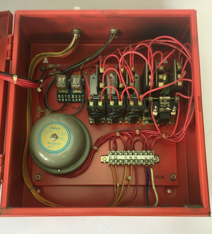 SYLVANIA CLARK CONTROL 10665 FIRE PUMP ALARM PANEL