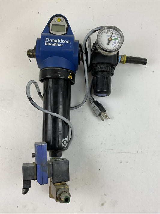 DONALDSON ULTRAFILTER P0120 DF-0120N-ZU 250PSI R-130-15 REV A 120/240VAC