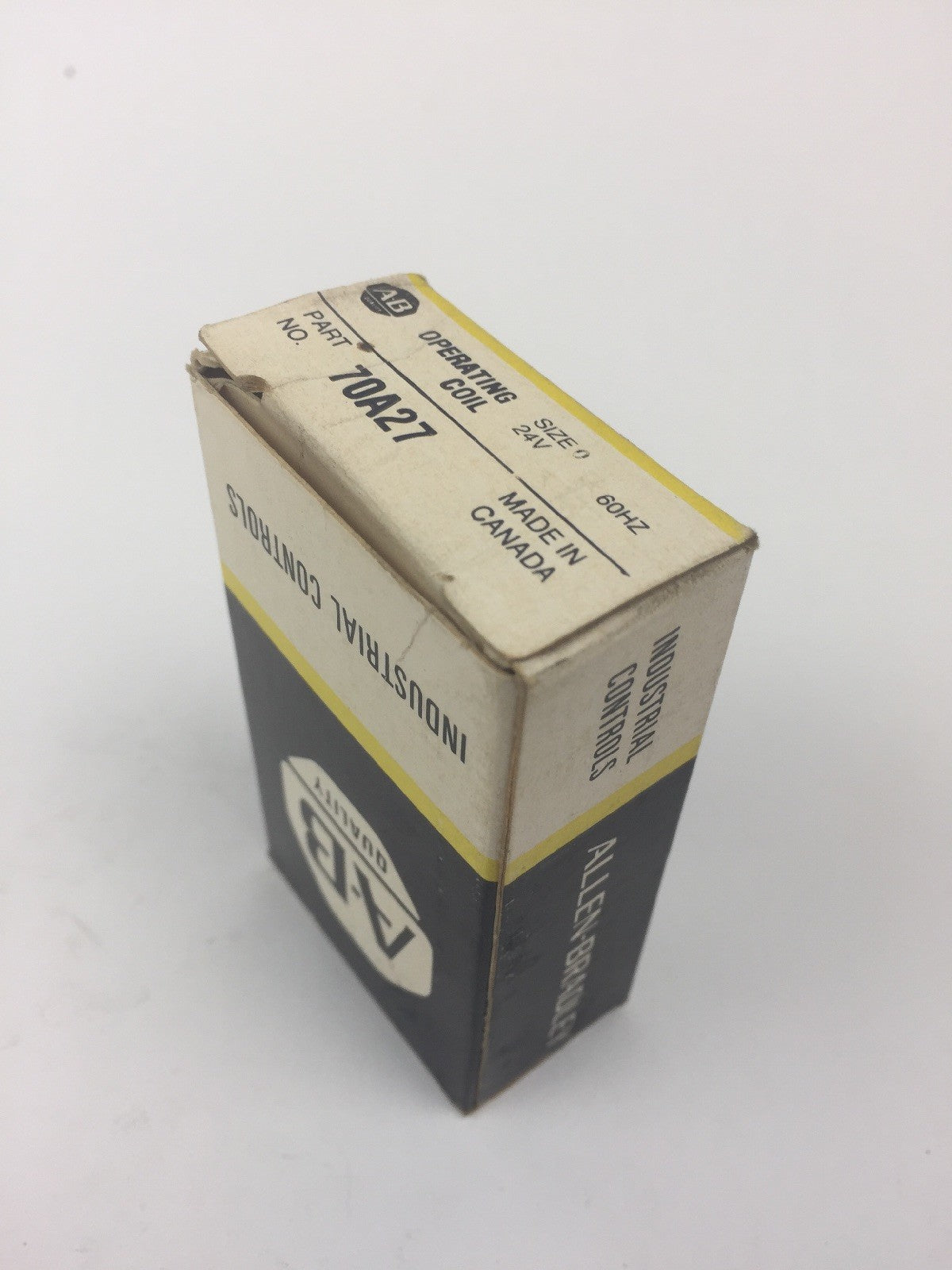 ALLEN BRADLEY 70A27 COIL SIZE 0 24V 60HZ