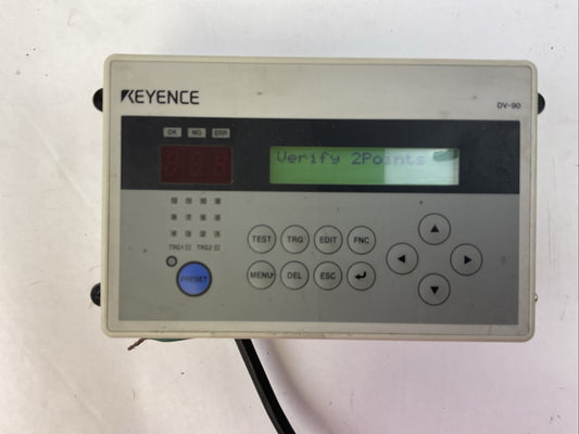 KEYENCE DV-90 CONTROLLER 24VDC