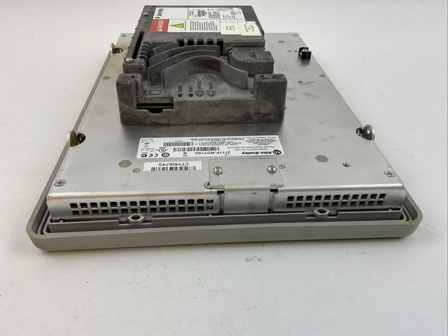 ALLEN BRADLEY 2711P-RDT10C SER B PANELVIEW PLUS 1000 2711P-RP8A SER A 100-240VAC