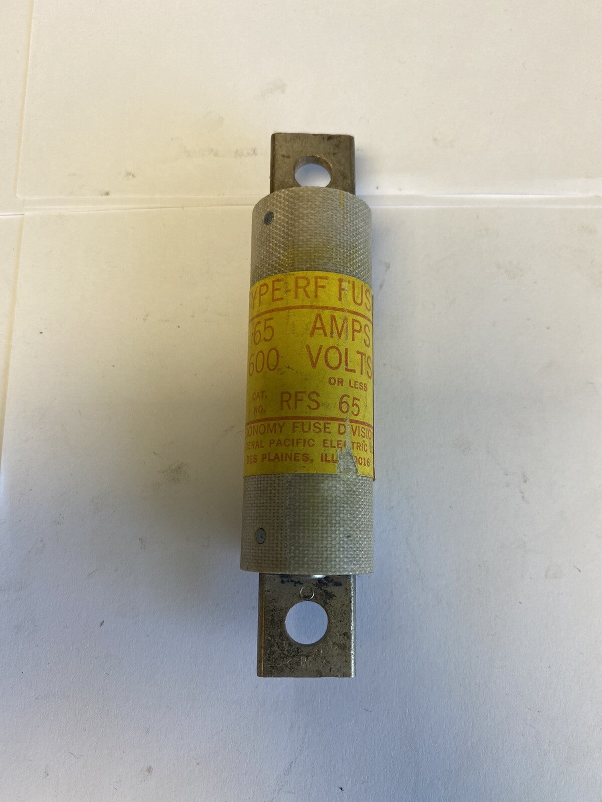 Economy Fuse RFS65 65A 600V Fuse "Lot of 3"
