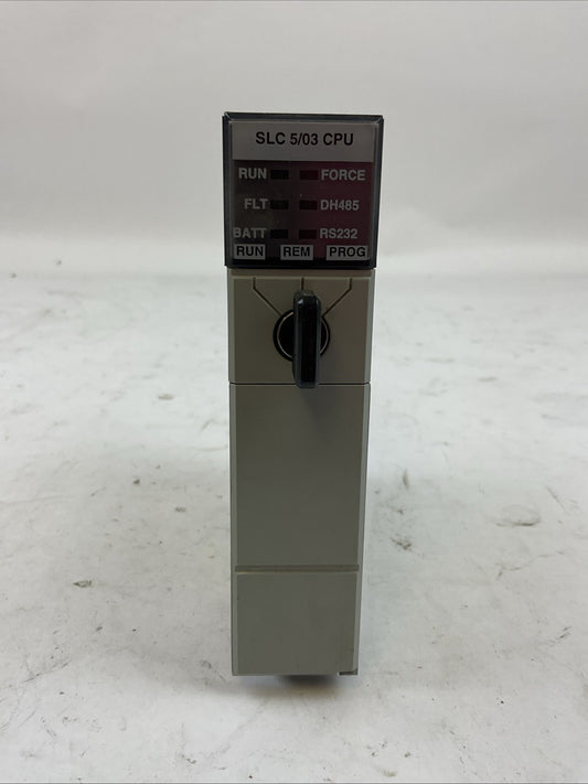 ALLEN BRADLEY 1747-l532 SER D PROC REV 4 PROCESSOR UNIT 1747-OS302 SER B FRN 14