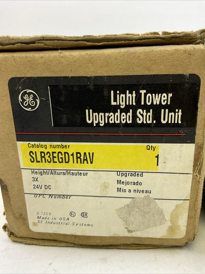 GE SLR3EGD1RAV LIGHT TOWER UPGRADED STD UNIT 220/240VAC 120VDC