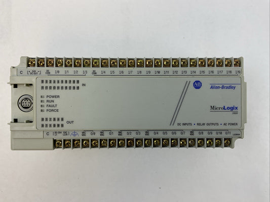 ALLEN BRADLEY 1761-L32BWA SER E FRN 1.0 MICROLOGIX 1000 CONTROLLER