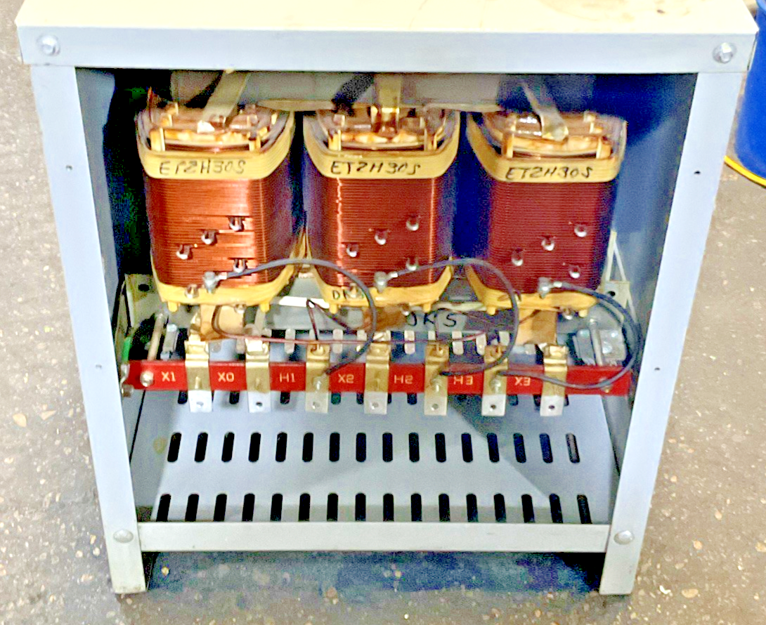HEVI-DUTY ET2H30S SHIELDED GENERAL PURPOSE TRASFORMER 30KVA 3PH 60HZ 480D 84A