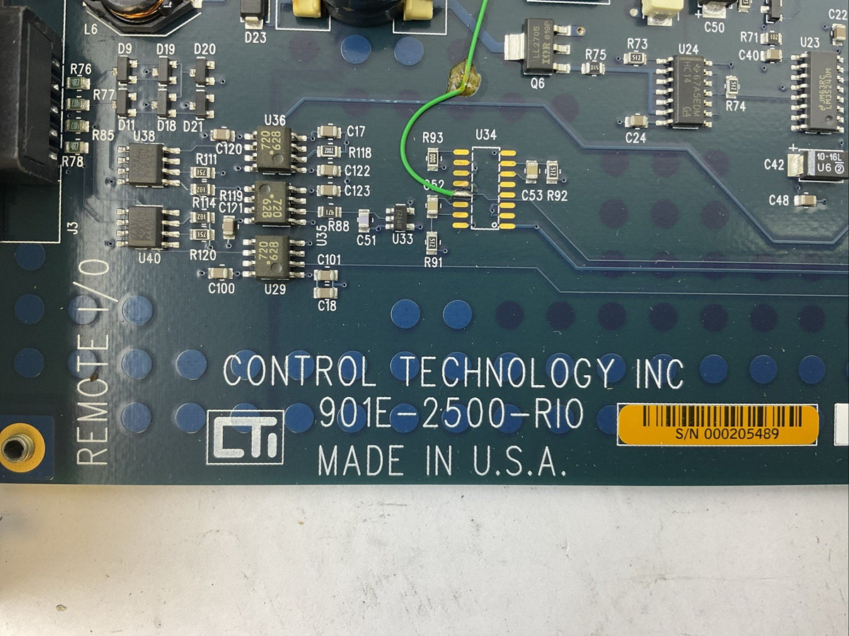 CONTROL TECHNOLOGY INC 901E-2500-RIO RS-485 REMOTE BASE CONTROLLER