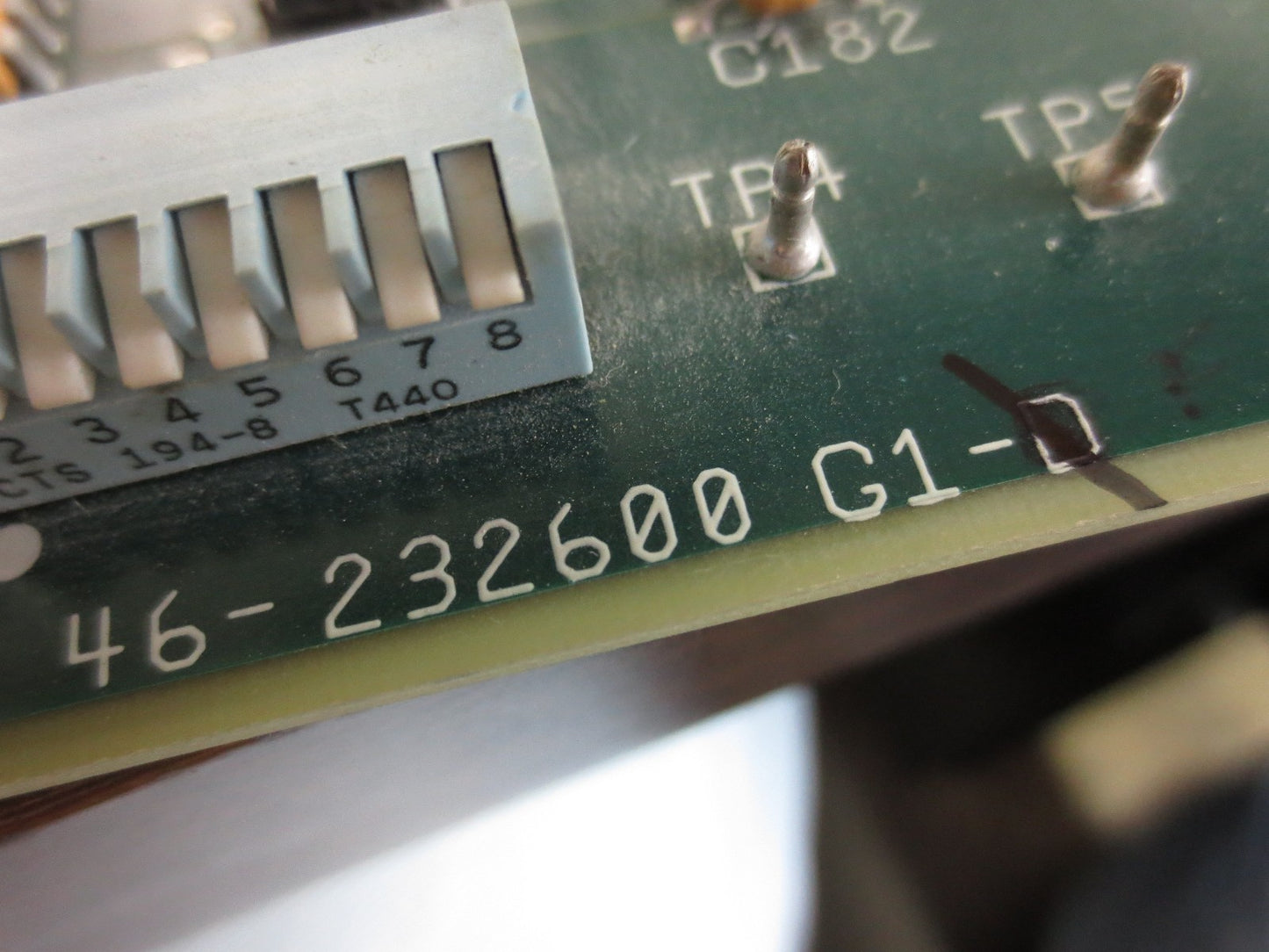 GE MEDICAL SYSTEMS 46-232600 G1-F ASCBIU BOARD - ASC BIU