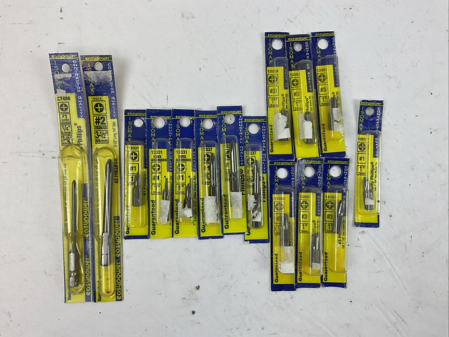 EAZYPOWER ISOMAX CONTRACTOR QUALITY PHILLIPS BIT LOT