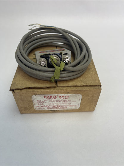 ELECTRONICS CORPORATION OF AMERICA 42LCB-5000 CABLE BASE PHOTOSWITCH DIVISION