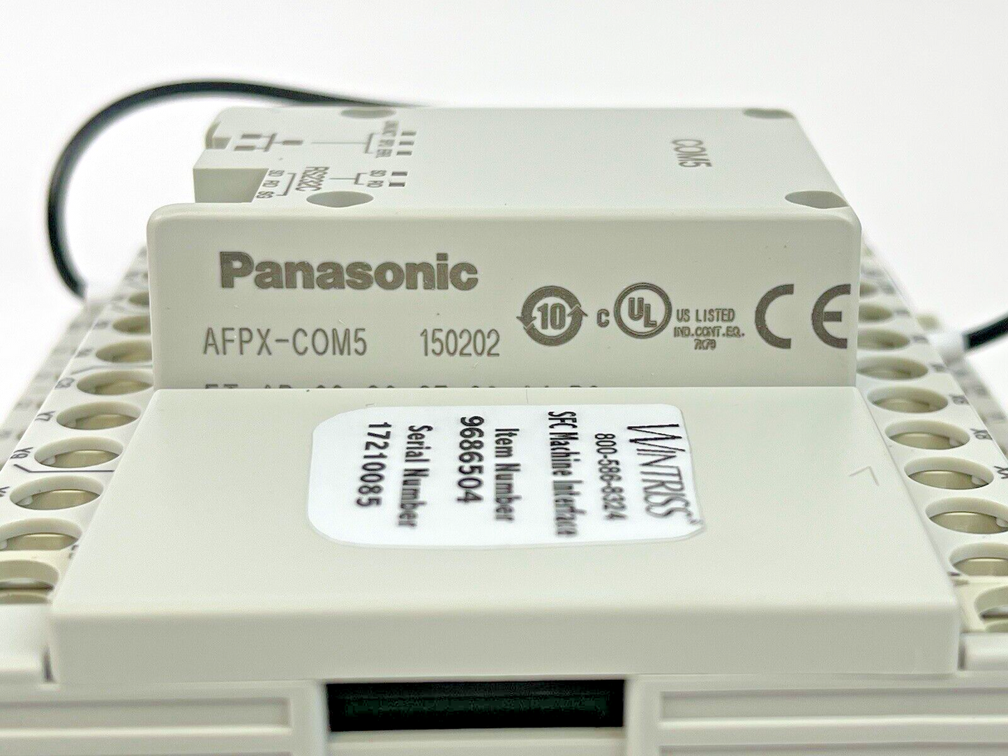 PANASONIC AFPX-C30R-CONTROL UNIT FP-X C30R / AFPX-COM5 -PROGAMMABLE CONTROL UNIT