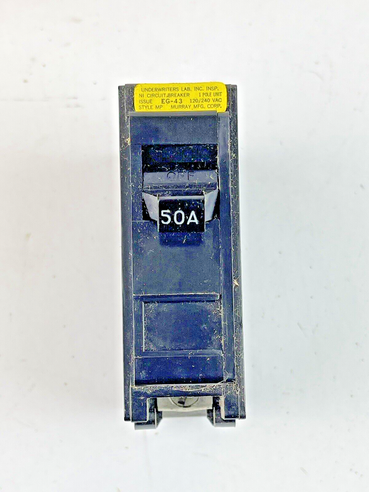 MURRAY *BOX OF 10* - MP150 - 50A, 1 POLE CIRCUIT BREAKERS, 120/240 VAC