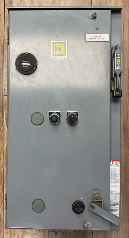SQUARE D 8539SDA53V81CFF4G97H11P45T11X22Y145 SIZE 2 COMBINATION MOTOR CONTROLLER