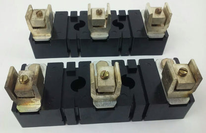 ALLEN BRADLEY 1491-N333 FUSE BLOCK,61-100A, 250- 600V, 3P, W/ X-410710, X-400656