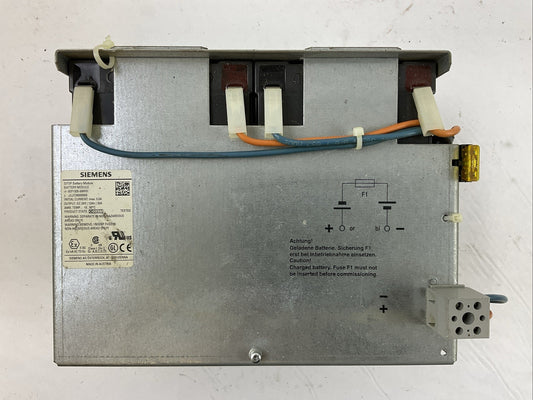 SIEMENS 1P 6EP1935-6MF01 SITOP BATTERY MODULE OUTPUT 24VDC