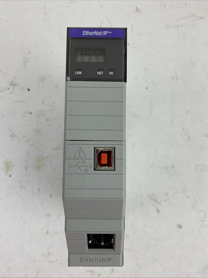 ALLEN BRADLEY 1756-EN2T SER D FW 10.010 CLX HI-CAP ENET/IP MODULE TP