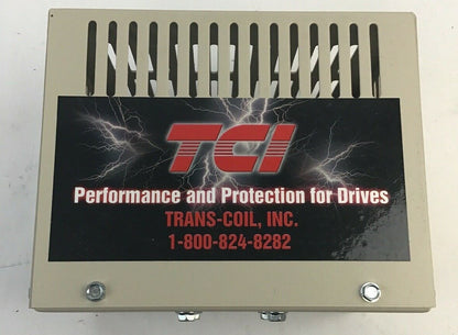 TCI-TRANSCOIL INC. TCI KLR4ATB1 LINE REACTOR 600V 4A 3PH 60HZ
