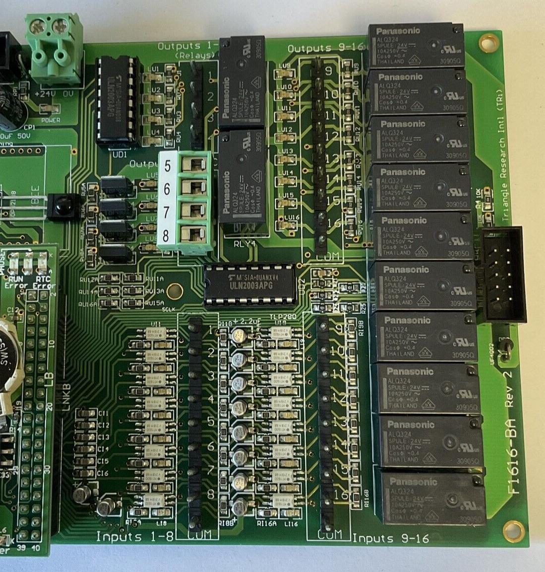 TRIANGLE RESEARCH INTL. F1616-BA PCB CIRCUIT BREAKER REV.2