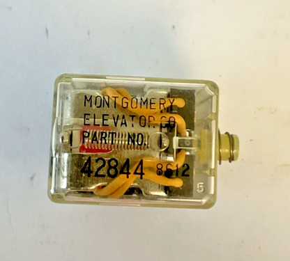 MONTGOMERY 42844 RELAY 120VAC 30VDC 1/10HP ***LOTOF4***