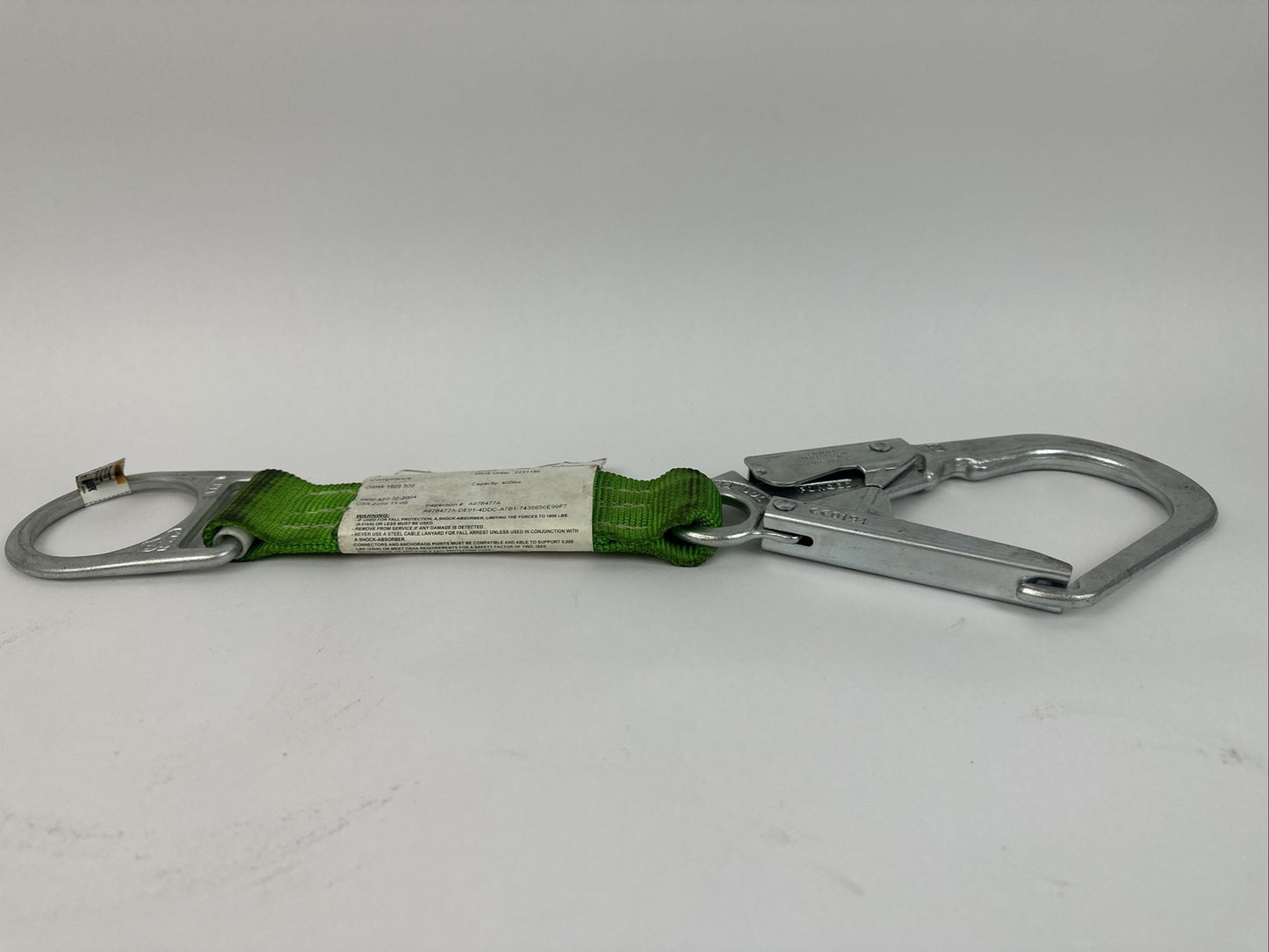 MILLER 480/19INGN LANYARD 19IN 400LBS HOOK ANCHOR POLYESTER