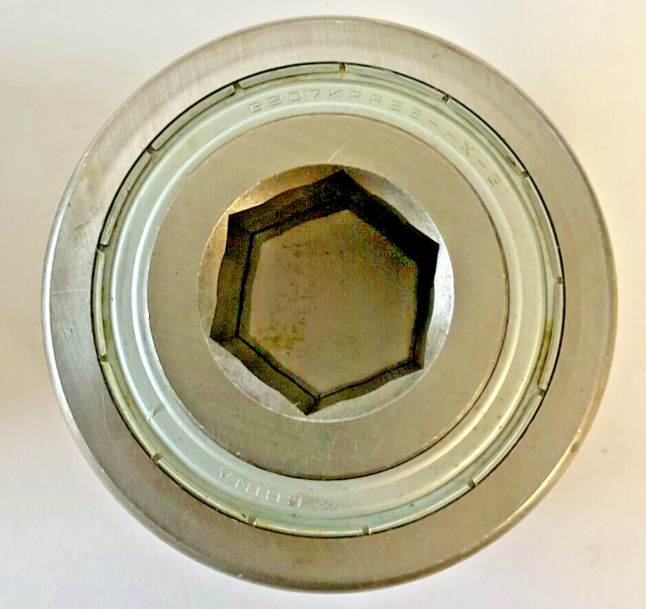 G207KRR28-HX-GI HEX BORE BEARING ***LOTOF2***