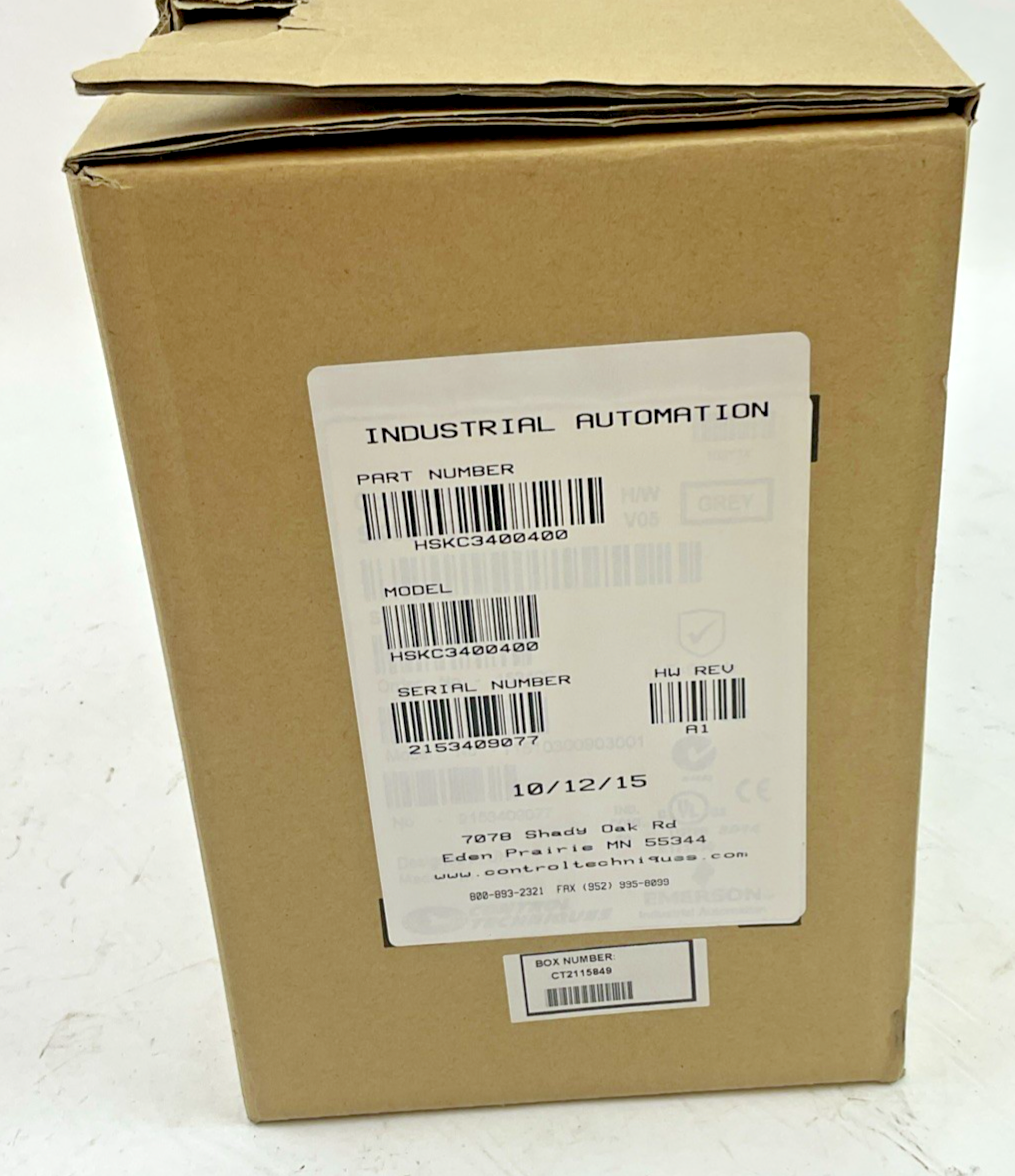 CONTROL TECHNIQUES SKC3400400 DRIVE 4.0KW 11.9A 480V