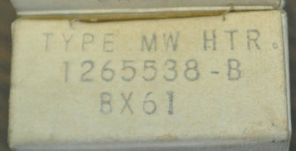 WESTINGHOUSE / CUTLER-HAMMER / BX61 / THERMAL OVERLOAD HEATER ELEMENT