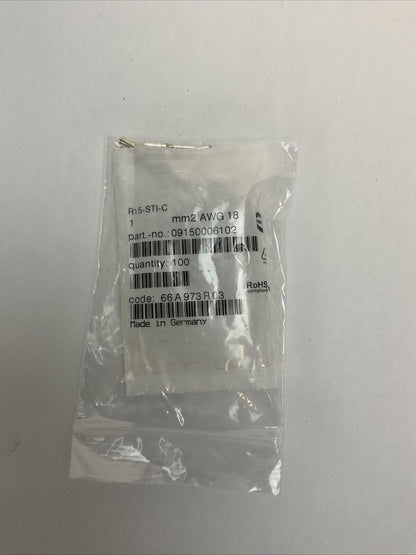 KUKA HARTING X13 4477971 KRC4 STECKERBEIPACK CONNECTOR