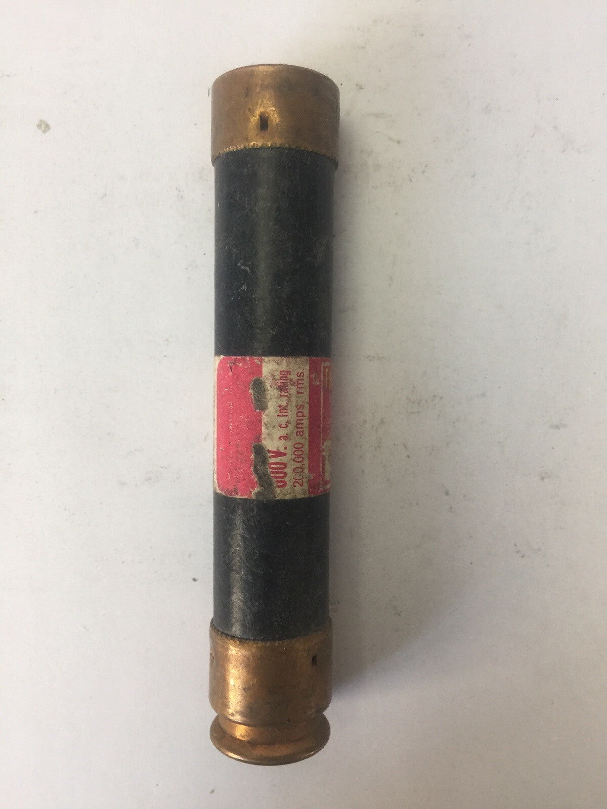 FUSETRON FRS-R-50 CLASS RK5 DUAL ELEMENT TIME DELAY FUSE 600VAC (LOT OF 3)