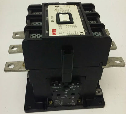 ABB EH160 CONTACTOR, 3PH, 3P BREAKING, 600V, 50-150H.P., 190A, CHIP PLASTIC