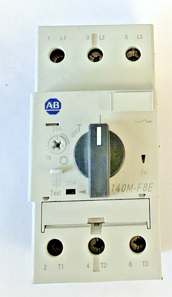 ALLEN-BRADLEY 140M-F8E-C25 MOTOR PROTECTOR CIRCUIT BREAKER SER.C