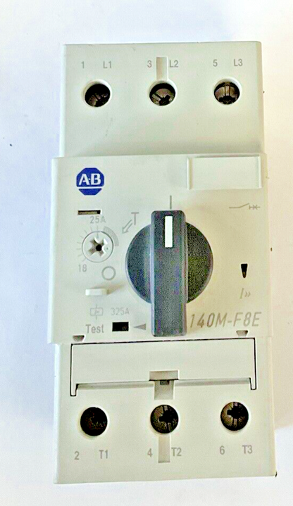 ALLEN-BRADLEY 140M-F8E-C25 MOTOR PROTECTOR CIRCUIT BREAKER SER.C