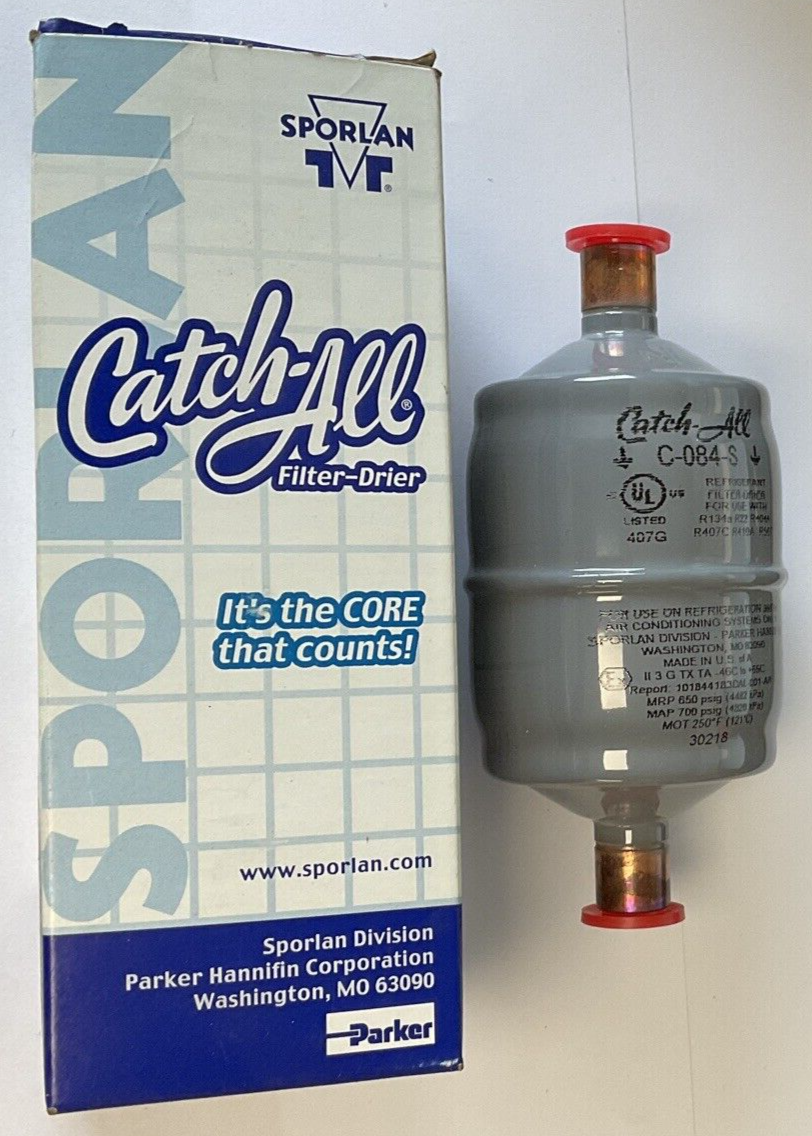 SPORLAN C-084-S CATCH-ALL FILTER-DRIER  1/2 ODF SOLDER