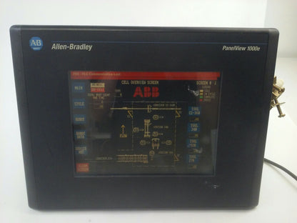 ALLEN BRADLEY 2711E-T10C6 SER. C REV. A  PANELVIEW 1000E TERMINAL FRN 5.13