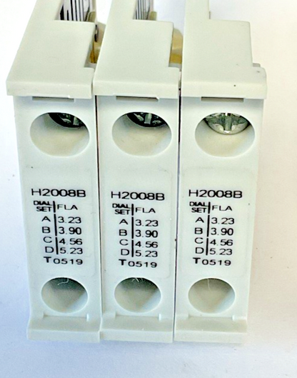 EATON H2008B-3 HEATERS  3.23-5.23A BOX OF 3