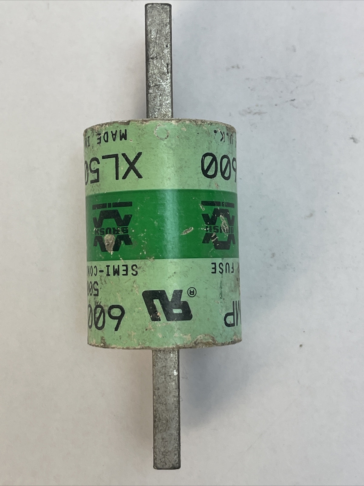 BRUSH XL50F600 SEMI-CONDUCTOR FUSE 600AMP 500VAC