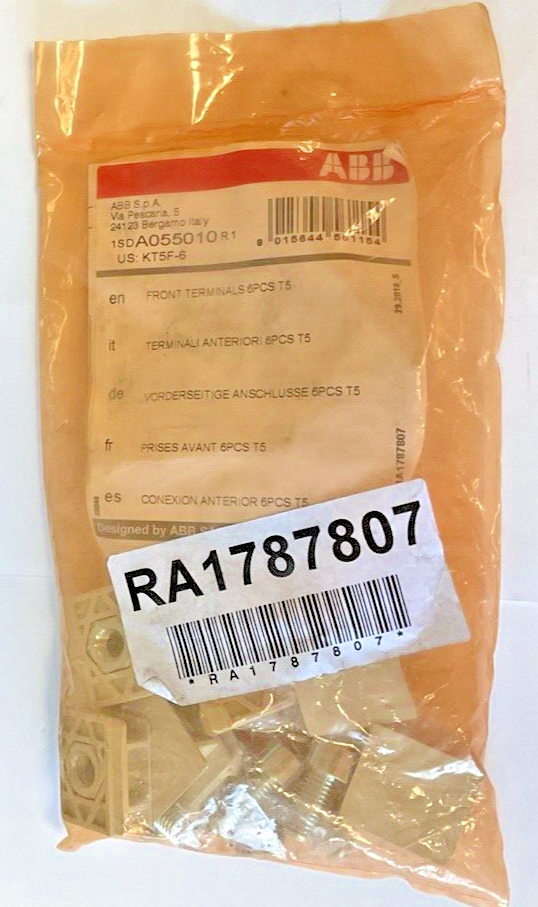 ABB 1SDA055010R1 FRONT TERMINALS