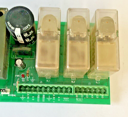 SICK 4-44-8036 POWER SUPPLY RELAY BOARD
