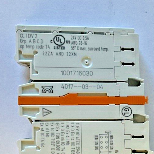 WAGO 750-1505 DIGITAL OUTPUT 24VDC 0.5A