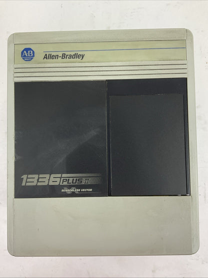ALLEN BRADLEY 1336S-BRF20-AA-EN4-GMS1 SER B 1336 PLUS SENSORLESS VECTOR DRIVE